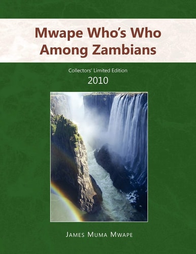 Mwape Who’s Who Among Zambians — James Mwape