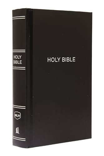 NKJV Pew Bible Red Letter Edition [Large Print, Black] — Thomas Nelson