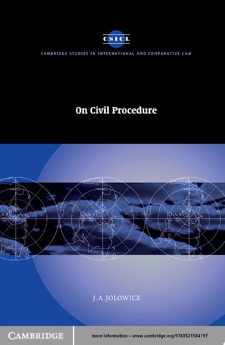 On Civil Procedure — J. A. Jolowicz