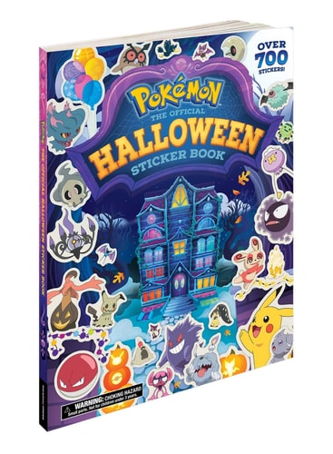 Pokémon Halloween: The Official Sticker Book Over 700 Stickers! — Pikachu Press