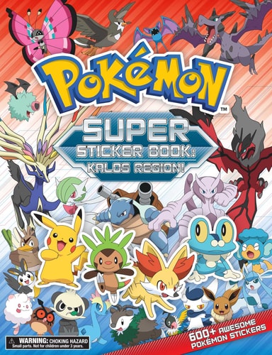 Pokemon Super Sticker Book: Kalos Region — Pikachu Press