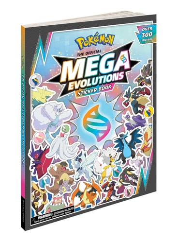 Pokémon The Official Mega Evolutions Sticker Book — Pikachu Press