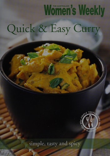 Quick & Easy Curry — Australian women’s weekly