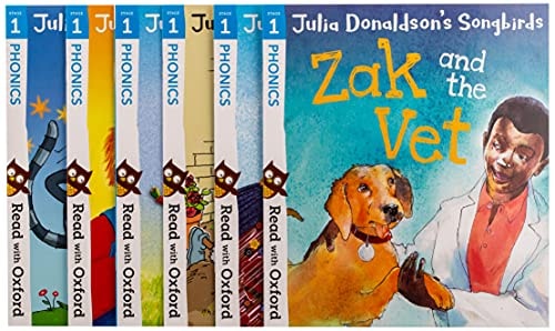 Read with Oxford: Stages 1-2: Julia Donaldson’s Songbirds: My Phonics Story Collection — Varios Autores