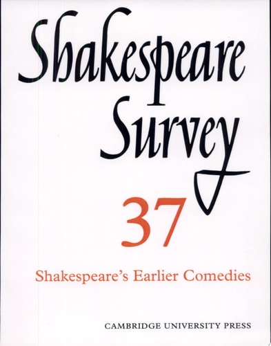 Shakespeare Survey — Stanley Wells