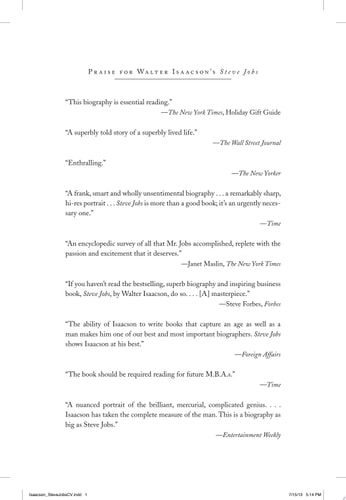 Steve Jobs — Walter Isaacson