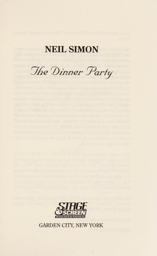 The Dinner Party — Neil Simon