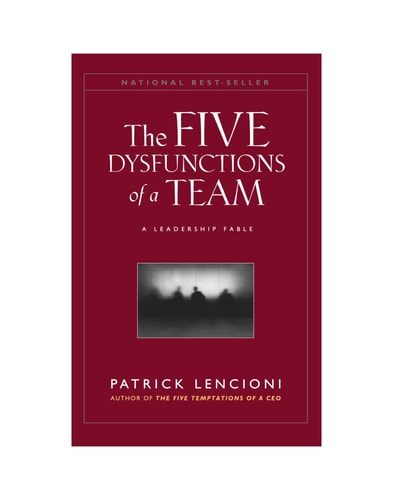 The Five Dysfunctions of a Team A Leadership Fable (Large Print) — Patrick M. Lencioni