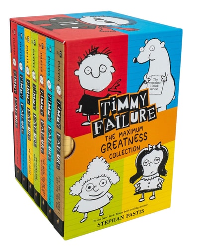 Timmy Failure: The Maximum Greatness Collection Books 1-7 (Complete Box Set) — STEPHAN. PASTIS
