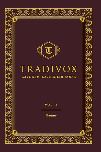 Tradivox Vol 10 Gaume — Sophia Institute Press