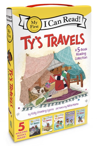 Ty’s Travels: a 5-Book Reading Collection Zip, Zoom!, All Aboard!, Beach Day!, Lab Magic, Winter Wonderland — Kelly Starling Lyons