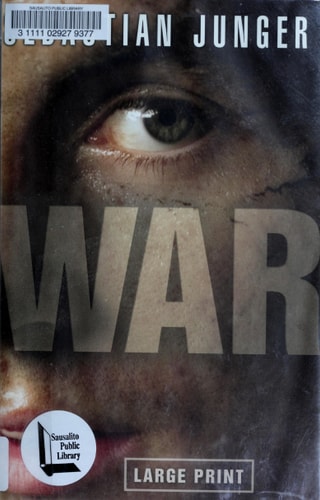 WAR — Sebastian Junger