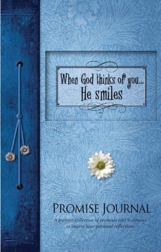 When God Thinks of You… He Smiles Promise Journal — Ellie Claire