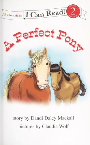 A Perfect Pony — Dandi Daley Mackall