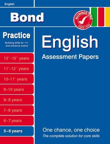 Bond English Assessment Papers 5-6 Years — Sarah Lindsay