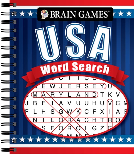 Brain Games – USA Word Search (#4) Volume 4 — Publications International Ltd