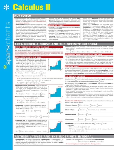 Calculus II SparkCharts — SparkNotes
