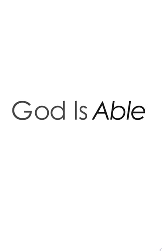 God Is Able — Priscilla Shirer