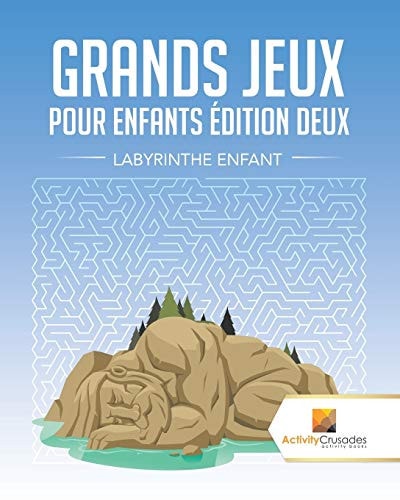Grands Jeux Pour Enfants Édition Deux Labyrinthe Enfant — Activity Crusades