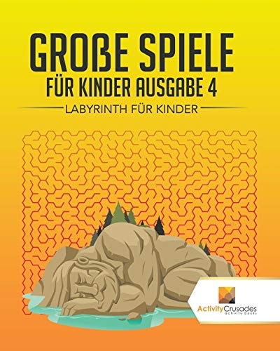 Große Spiele Für Kinder Ausgabe 4 Labyrinth Für Kinde — Activity Crusades