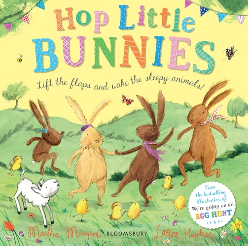 Hop Little Bunnies A Lift-The-Flap Adventure — Martha Mumford