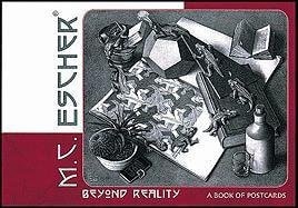 M. C. Escher Beyond Reality Postcard Book — M C Escher