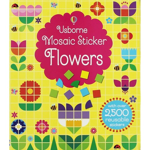 Mosaic Sticker Flowers — Kirsteen Robson