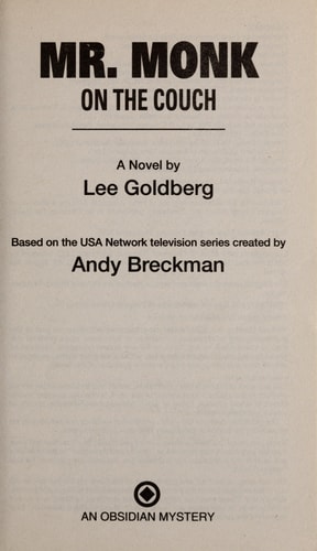 Mr. Monk on the Couch — Lee Goldberg