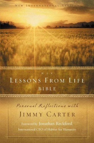 NIV Lessons from Life Bible Personal Reflections with Jimmy Carter — Jimmy Carter