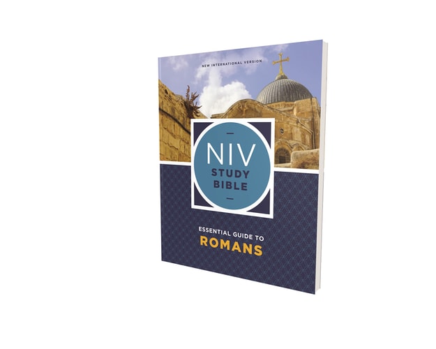 NIV Study Bible Essential Guide to Romans, Paperback, Red Letter, Comfort Print — Zondervan