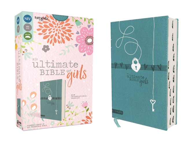 NIV Ultimate Bible for Girls Faithgirlz Edition Thumb Indexed Tabs [Teal] — Nancy N. Rue