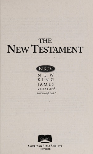 NKJV New Testament — American Bible Society