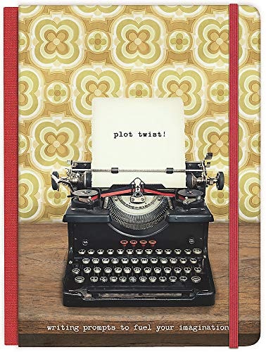 PLOT TWIST! HARDCOVER JOURNAL Writing Prompts to Fuel Your Imagination — ELLIE. CLAIRE