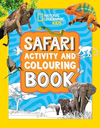 Safari Activity and Colouring Book — National Geographic Kids