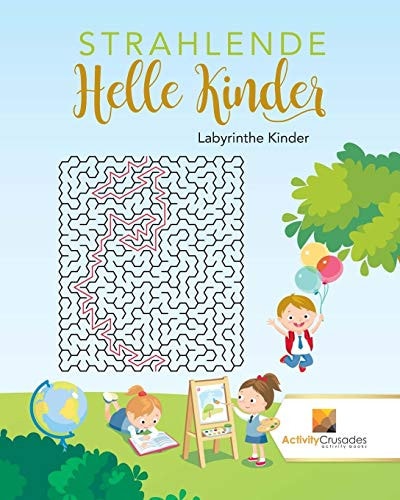 Strahlende Helle Kinder Labyrinthe Kinder — Activity Crusades