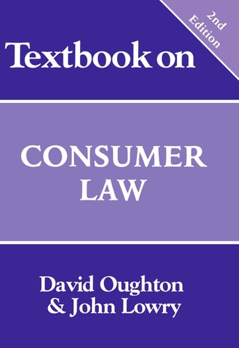 Textbook on Consumer Law — David W. Oughton
