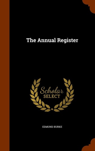 The Annual Register — Edmund Burke
