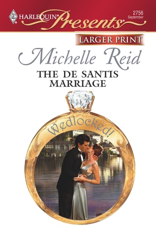 The de Santis Marriage — Michelle Reid