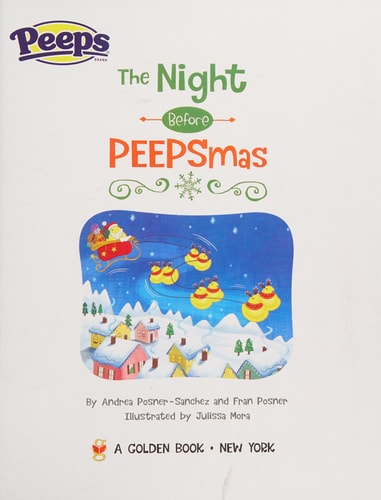 The Night Before PEEPSmas (Peeps) (Big Golden Book) — Andrea Posner-Sanchez