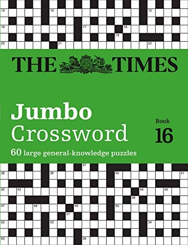 The Times 2 Jumbo Crossword Book 16 60 Large General-Knowledge Crossword Puzzles — The Times Mind Games
