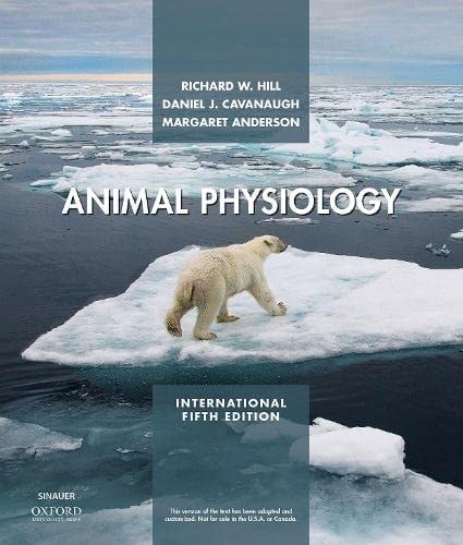 Animal Physiology — Richard W. Hill