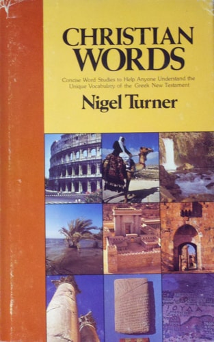 Christian words — Nigel Turner