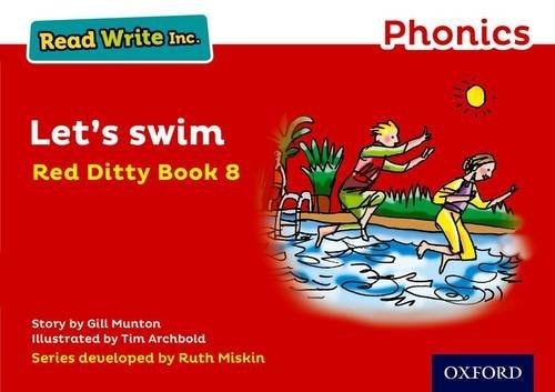 Let’s Swim Red Ditty Book — Gill Munton