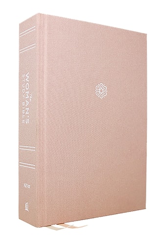 NIV the Woman’s Study Bible, Red Letter Ed, Thumb Ind Receiving God’s Truth for Balance, Hope, and Transformation [Pink] — Thomas Nelson
