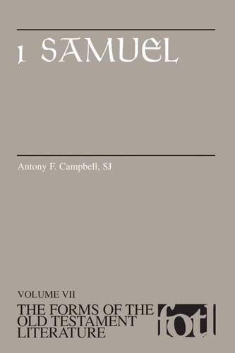 1 Samuel — Antony F. Campbell