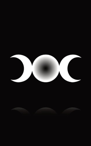 3 Moons | Waxing, Waning, and Full | Diary, Journal, And/or Notebook Perfect for Fans of Astrology, Dark Magic, Fantasy, Mindfulness, Occult, Pilates, Wicca, And/or Witchcraft, Yoga — Mina Charles