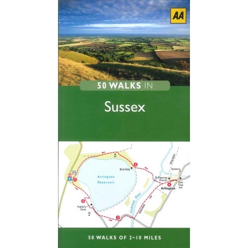 50 Walks in Sussex — Automobile Association