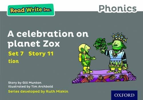 A Celebration on Planet Zox Set 7 Story 11 — Gill Munton