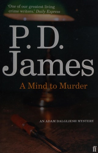 A Mind to Murder — P. D. James