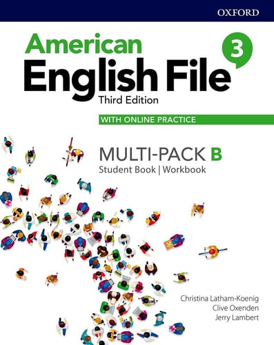 American English File Level 3 Student Book/Workbook Multi-Pack B with Online Practice — Christina Latham-Koenig
